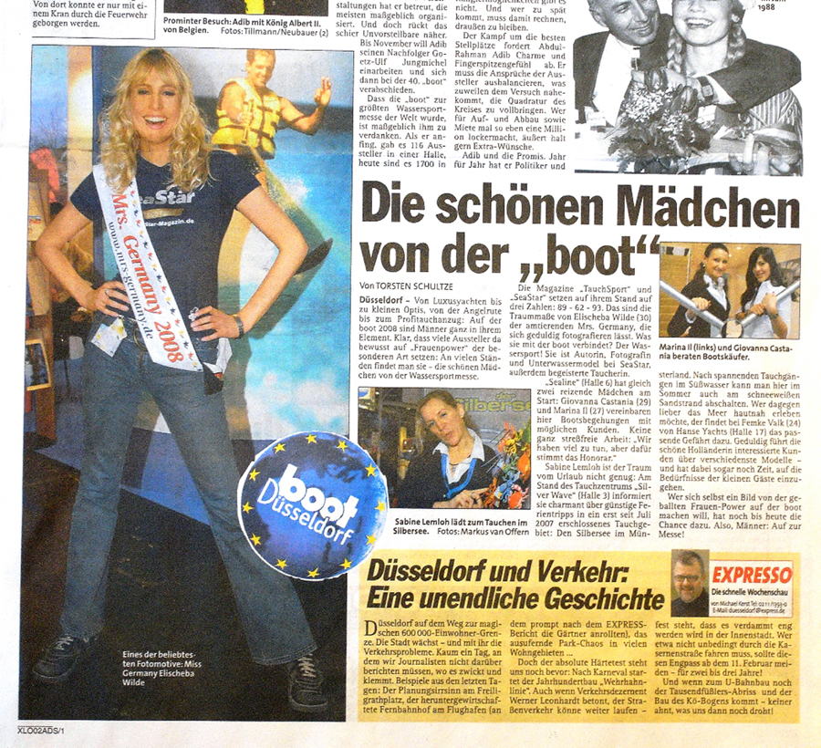 Die schönen Mädchen von der „boot“