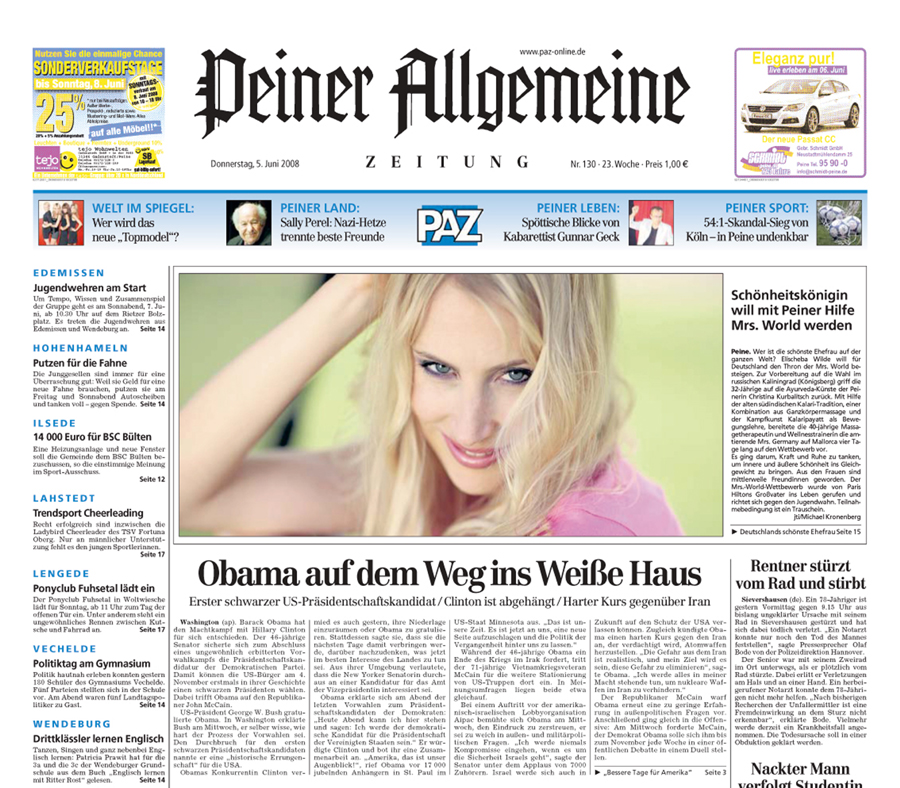 Schönheitskönigin will mit Peiner Hilfe Mrs. World werden