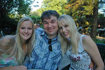Mein toller Gourmet Koch, Treffen mit Action Model Miriam Höller und Fallschirmspringlehrer Frank Täsler